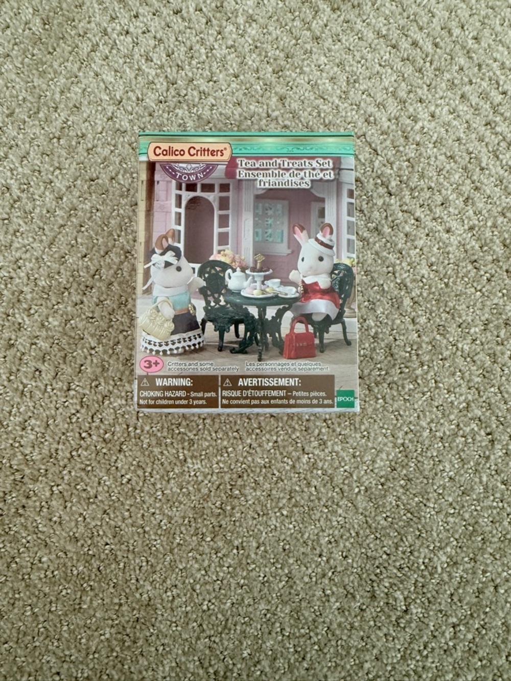 Calico Critters Tea and Treats Playset - Pink